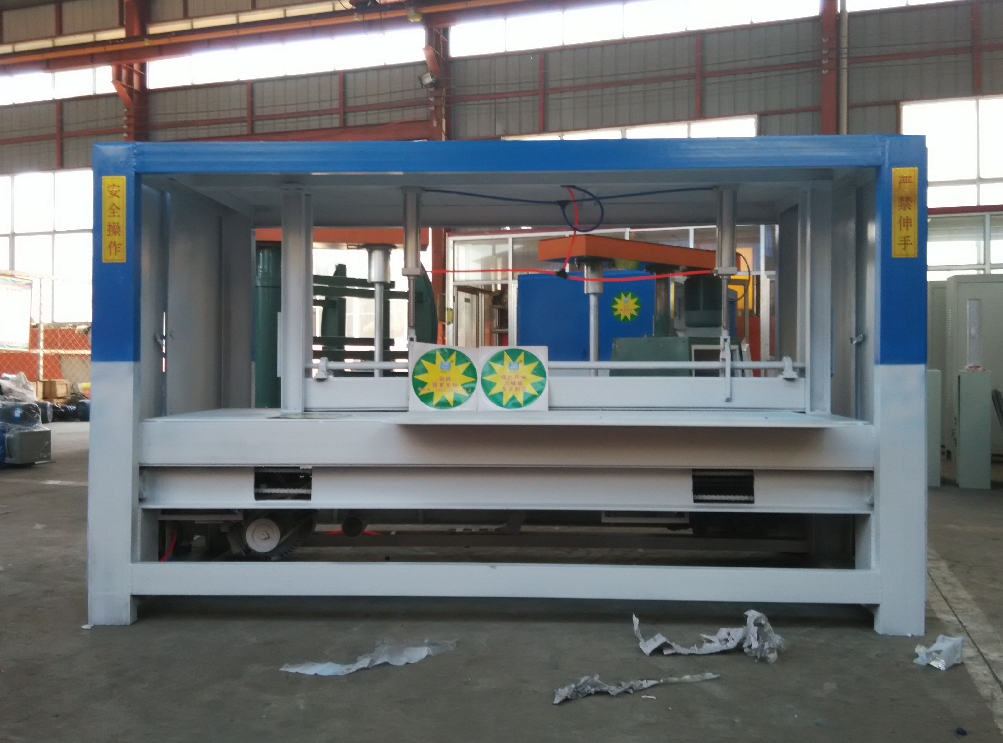 全自动锯切接板铺板机